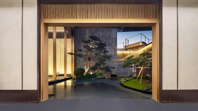 ▲下沉式庭院
