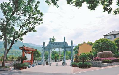 环溪村入口。江南镇供图