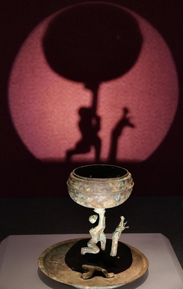 海昏侯国遗址博物馆展示的文物。 澎湃新闻记者 王珏玮 图