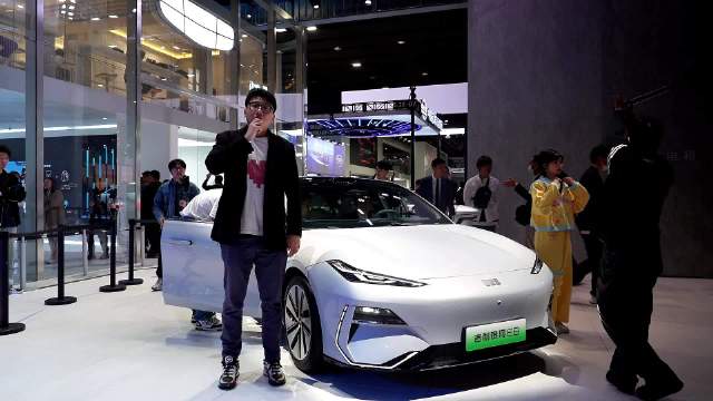 本次广州车展上，吉利银河带来了全新车型——银河E8……