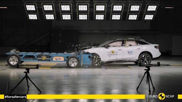 大众ID.7 Euro NCAP碰撞测试