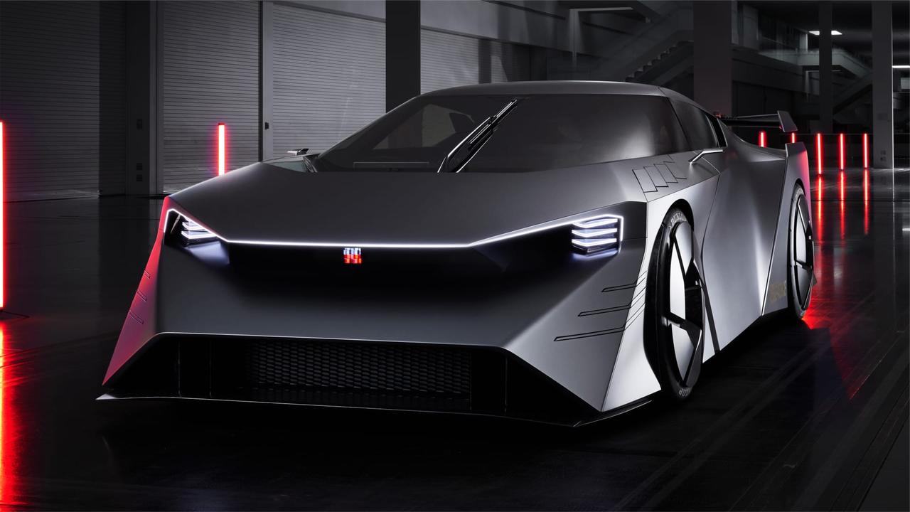 科幻感十足的日产概念车，配备空气动力学套件，功率达1000千瓦