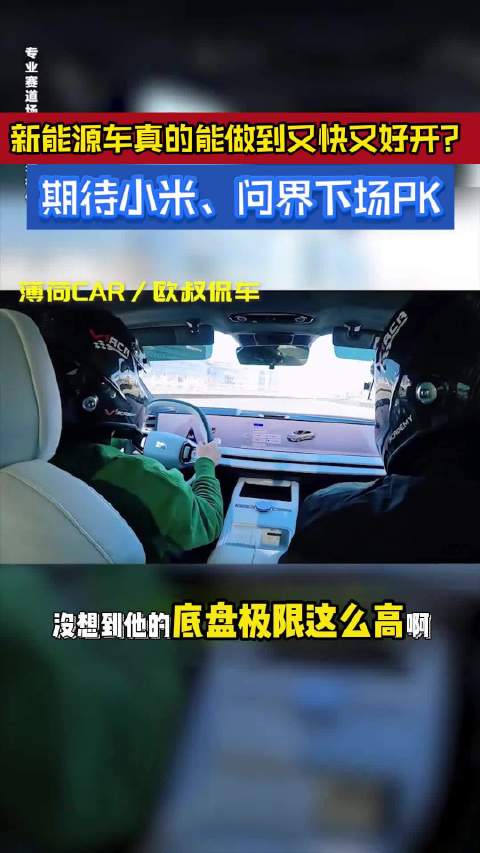 新能源车真的能做到又快又好开？