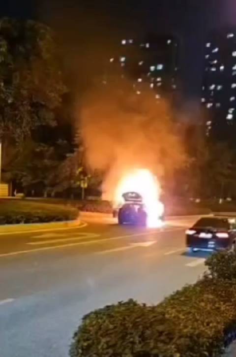 说烧的这台是特斯拉的，你真的看清了嘛？