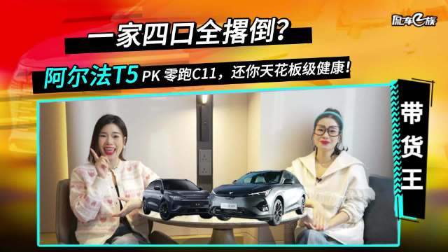 一家四口全撂倒？阿尔法T5 PK 零跑C11，还你天花板级健康！