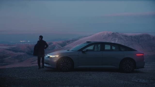 索尼×本田合作推出的电动汽车「Afeela」概念宣传片公开