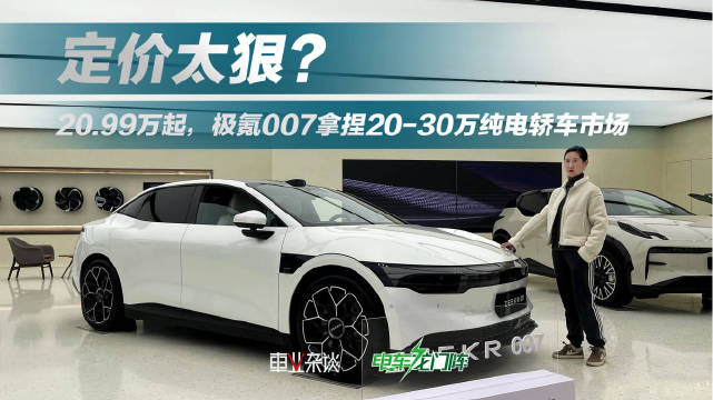 一台上档次的电动轿车卖多少钱才能和年轻人交上朋友？