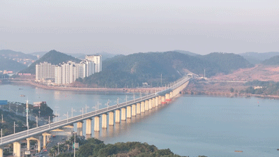 防东铁路。图源:防城港市新闻网