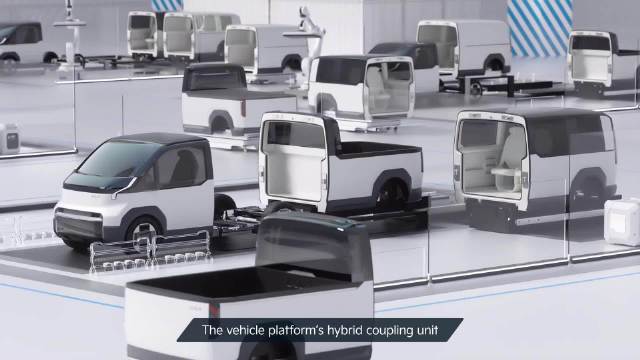 起亚PBV系列厢式车第三弹——车身后半截快速更换技术