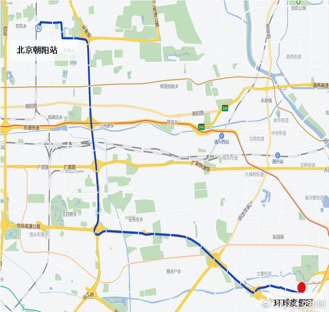 通游专线(旅游直通车)6路由示意图