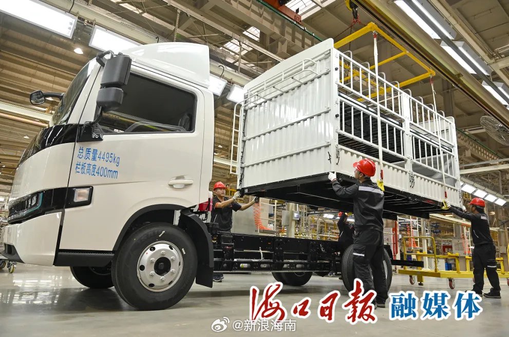 海南首个新能源专用车项目将在海口投产