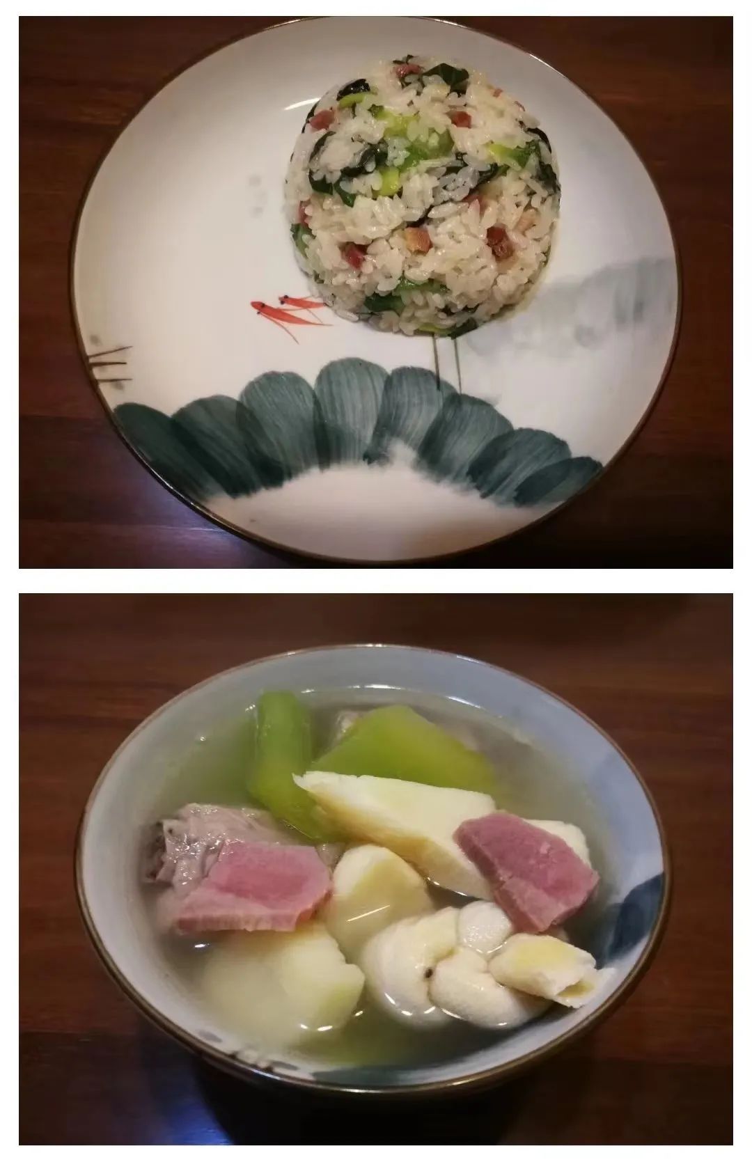 咸肉菜饭,腌笃鲜@Crystal