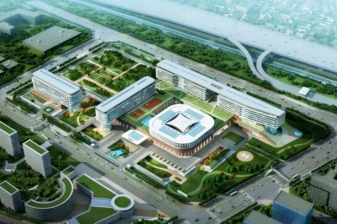 ▲北京友谊医院顺义院区项目效果图。