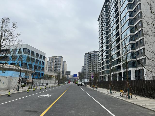 校区周边新盘林立。澎湃新闻记者 胥辉 图