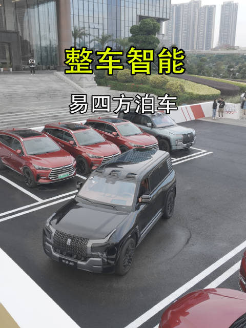 易四方泊车，小姐姐也能变老司机