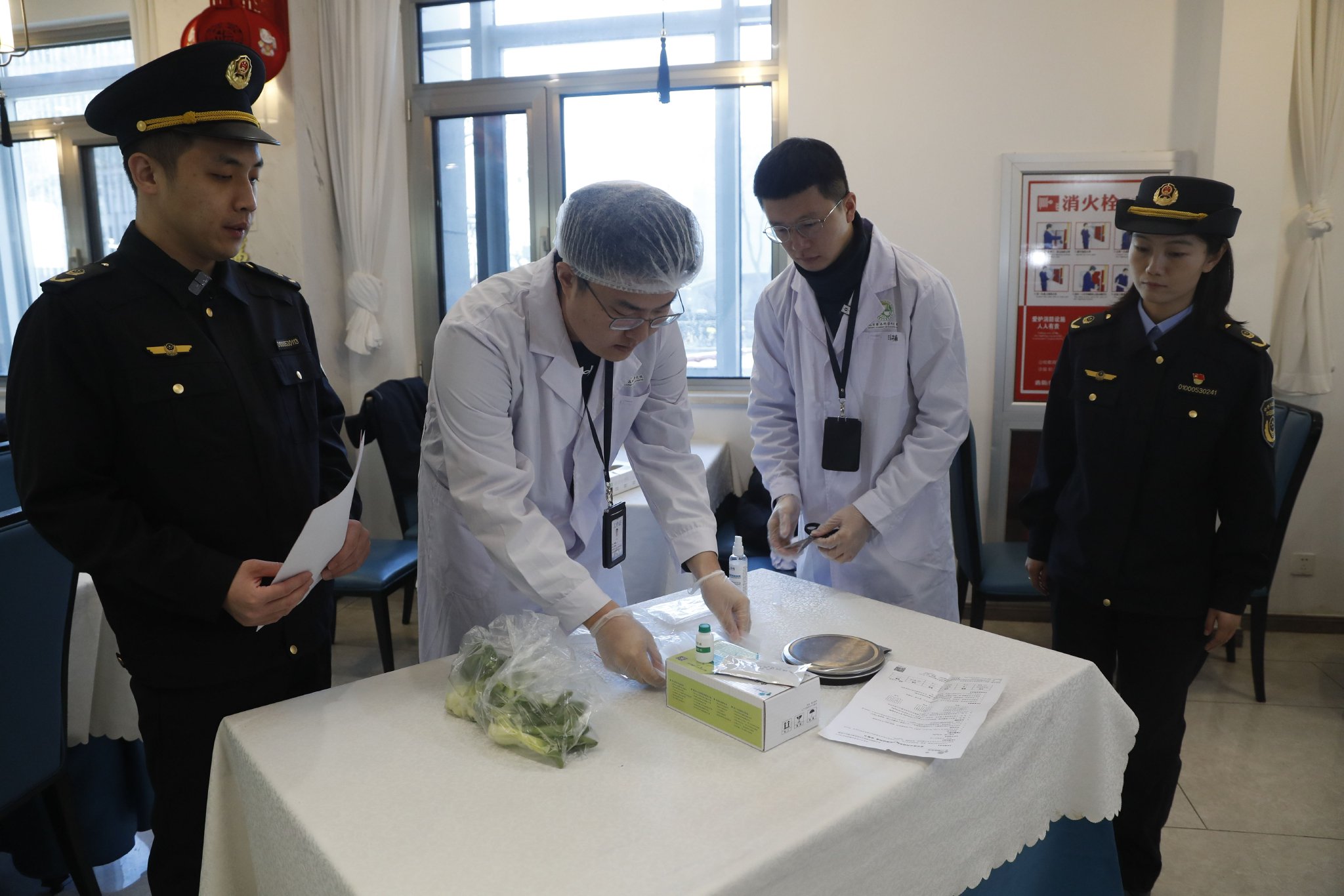 豐台區開展專項檢查行動。豐台區市場監管局供圖