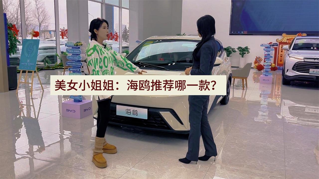 最看不出来经济情况的比亚迪海鸥 主打的就是一个精致范儿