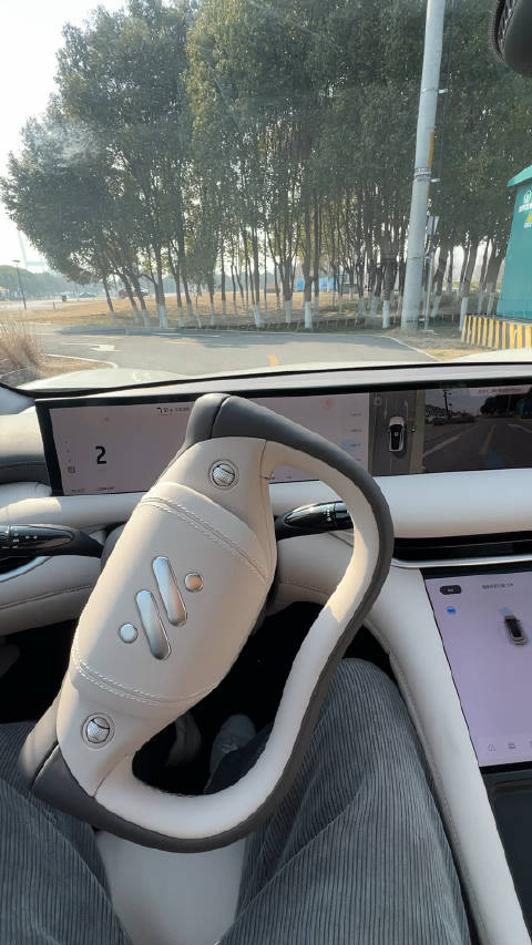 智己LS6的智能泊车，倒车时候转向灯一直在闪……