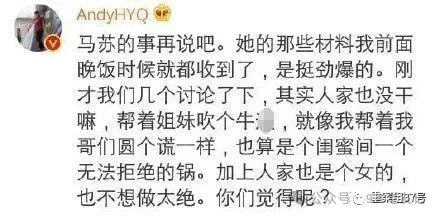 ▲加V认证为黄毅清微博发布涉及马苏的内容 微博截图