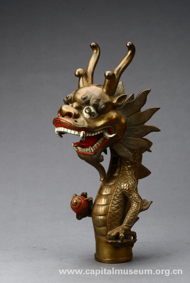 銅龍頭 清（公元1644-1911） 首都博物館 藏