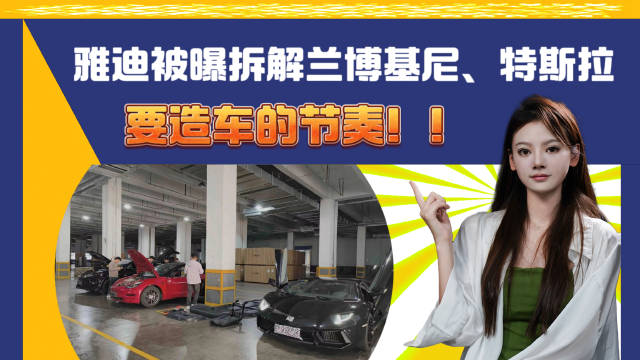 比亚迪降价是冲雅迪来的？拆解兰博基尼、特斯拉，要造车的节奏！