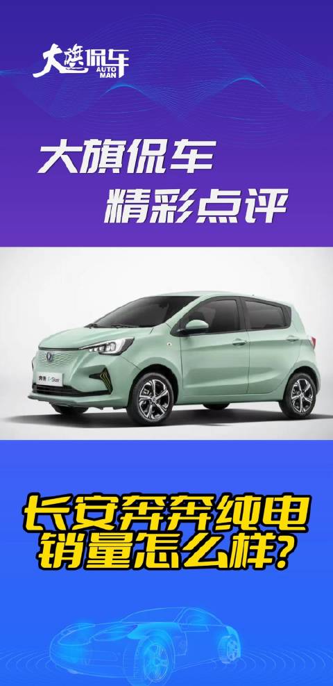 大旗侃车精彩点评-长安奔奔纯电销量怎么样？