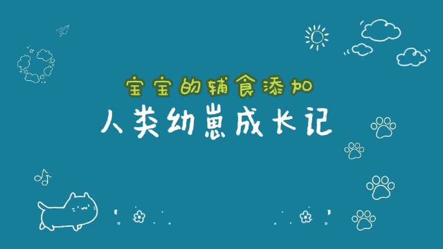 人类幼崽成长记之宝宝的辅食添加辅食