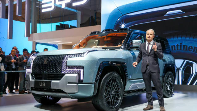 仰望U8领衔，比亚迪登陆日内瓦车展受热情围观