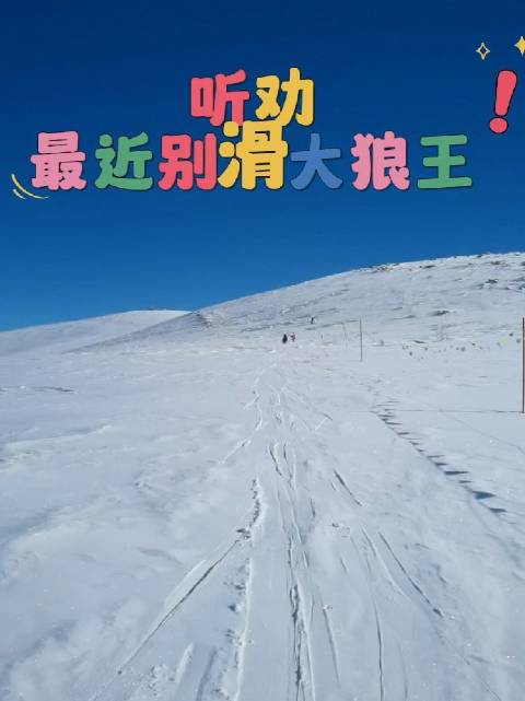 可可托海二月底的雪友们别从山顶横切道进大狼王雪太厚太黏……