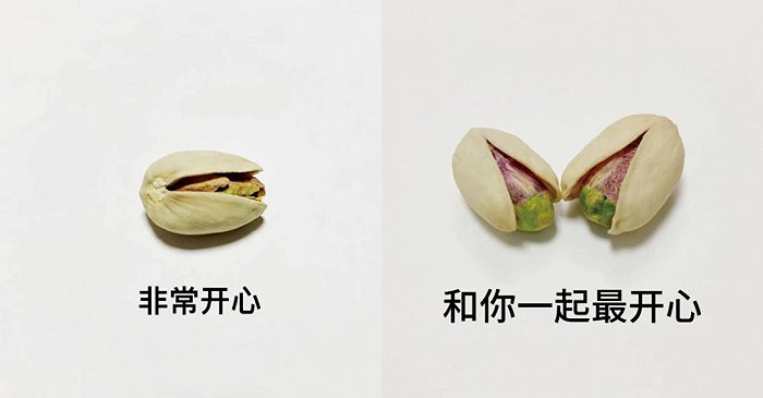 开心果表情包;图片来源:微博截图