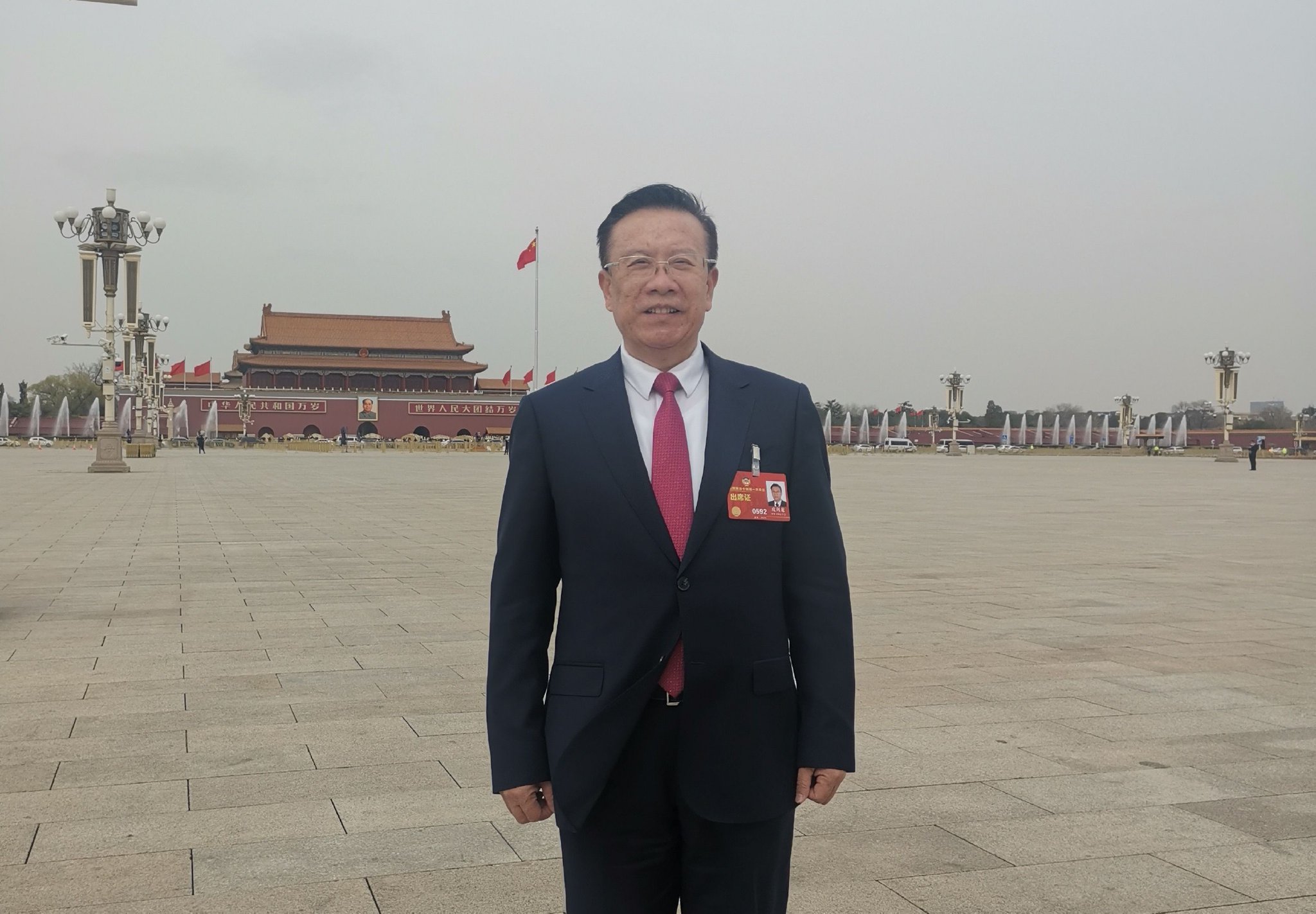 全國政協委員、北京市金台律師事務所主任皮劍龍。 受訪者供圖