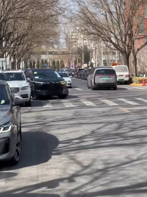 小鹏X9当街掉头，理想MEGA扬长而去：竟然没有我的掉头辅助转向……