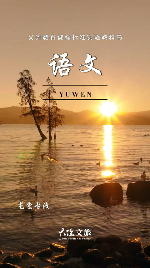 大理美景遇上语文课本封面，中式美学适配度满分！