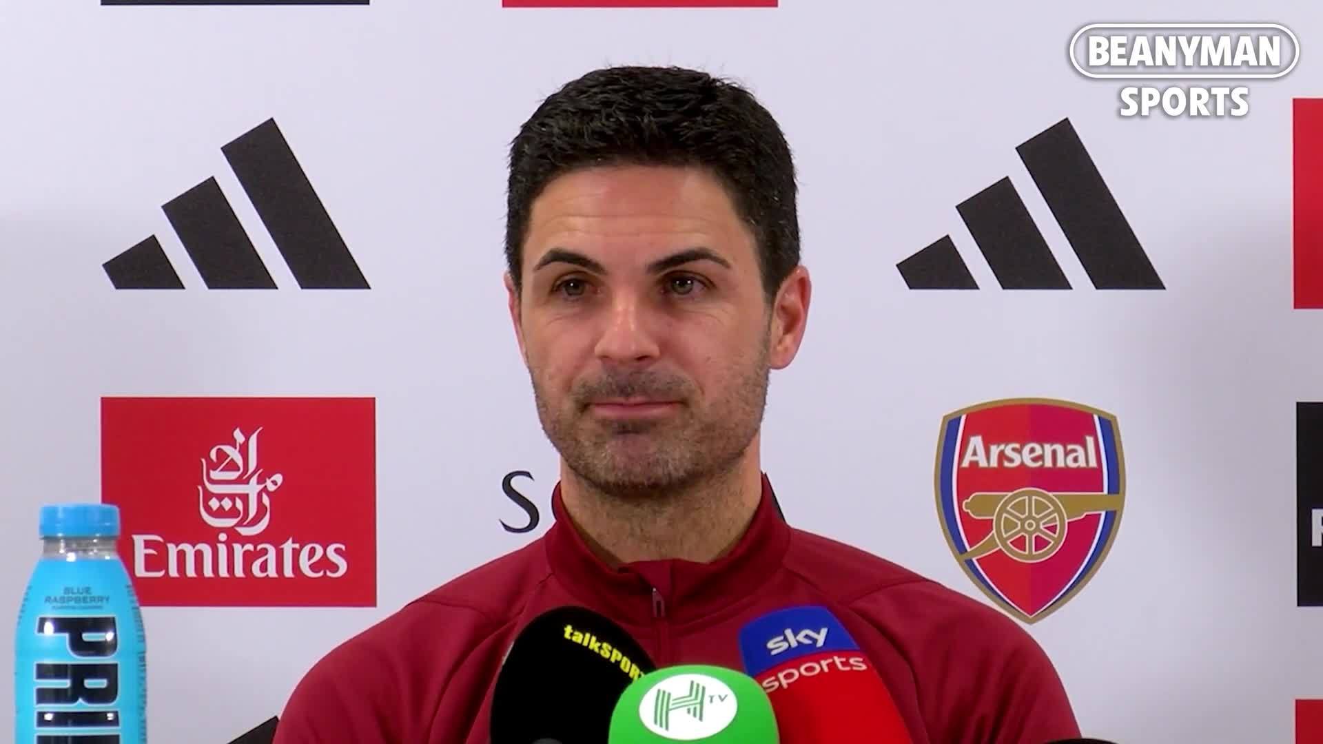 阿尔特塔率枪手冲击前四