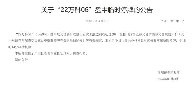来源:深交所公告