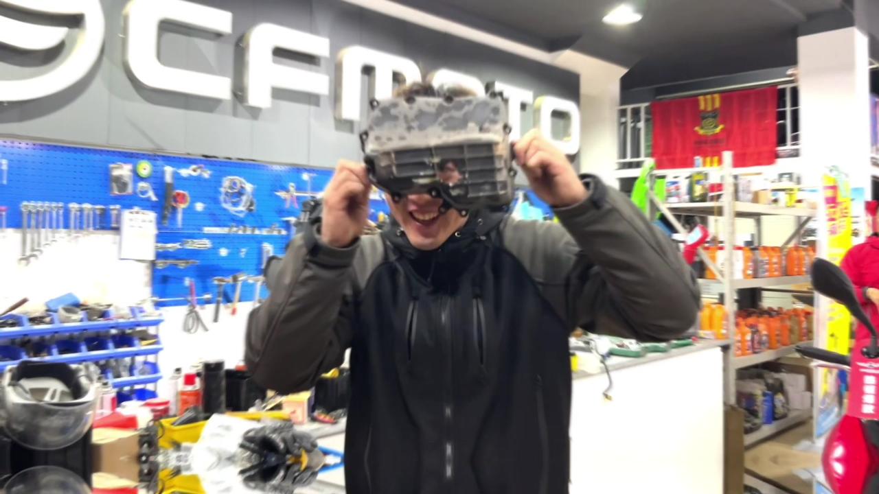 修车的快乐你不懂……摩托车 机车养护 摩旅 天竺少女