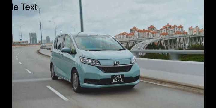 新加坡本田代理商拍的24款Freed宣传片