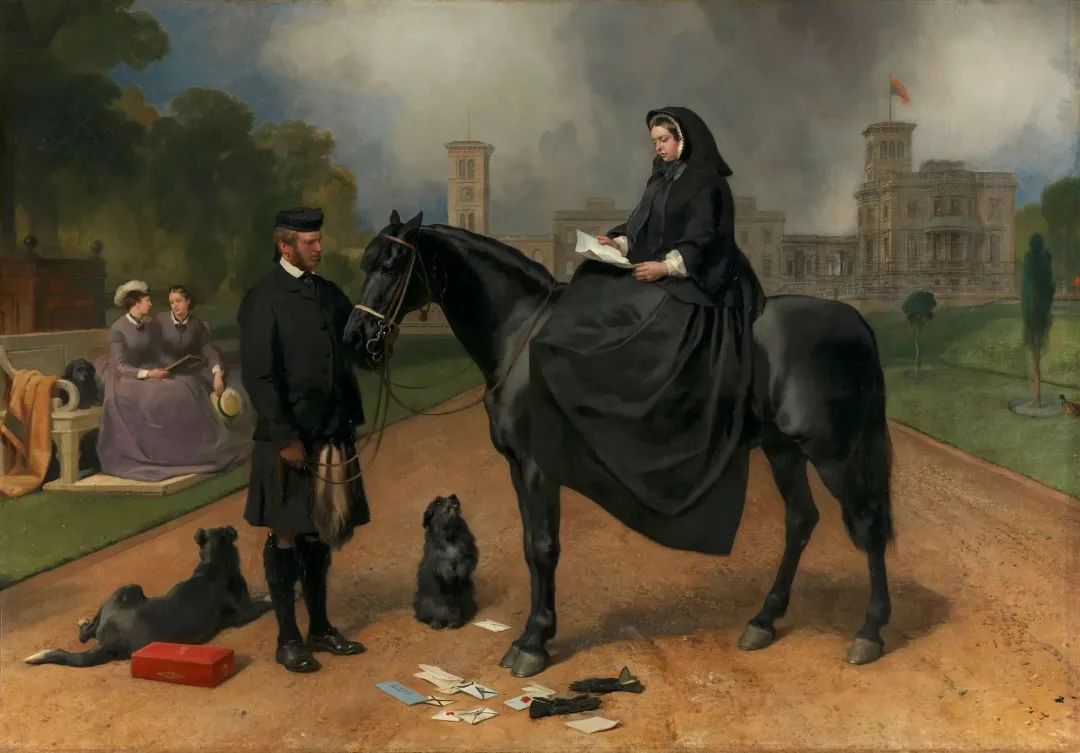 Victoria女王 La Reine Victoria, Edwin Landseer (1802-1873), 1865 -1867,huile sur toile © Londres, Royal Collection Trust D.R