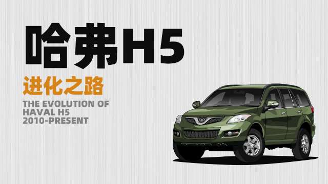 一分钟带你分清哈弗H5各代车型