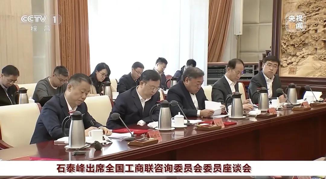 全国工商联咨询委员会座谈会召开 马化腾俞敏洪程维等企业家参会