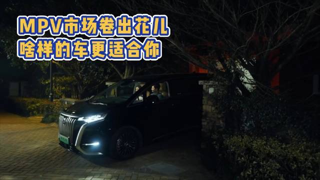 MPV市场卷出花儿 啥样的车更适合你