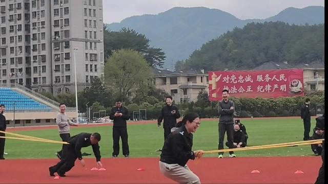 给可爱的警察蜀黍们的体能训练