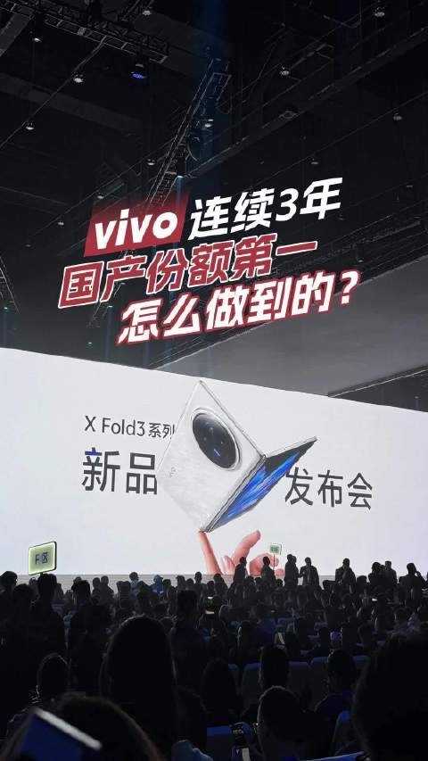 vivo连续3年夺得国产份额第一名，不只是低端机卖得好，高端机份额也是Top2…