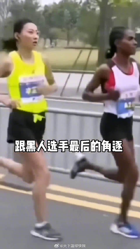 中国马拉松美女运动员李芷萱的两次尴尬冲线…