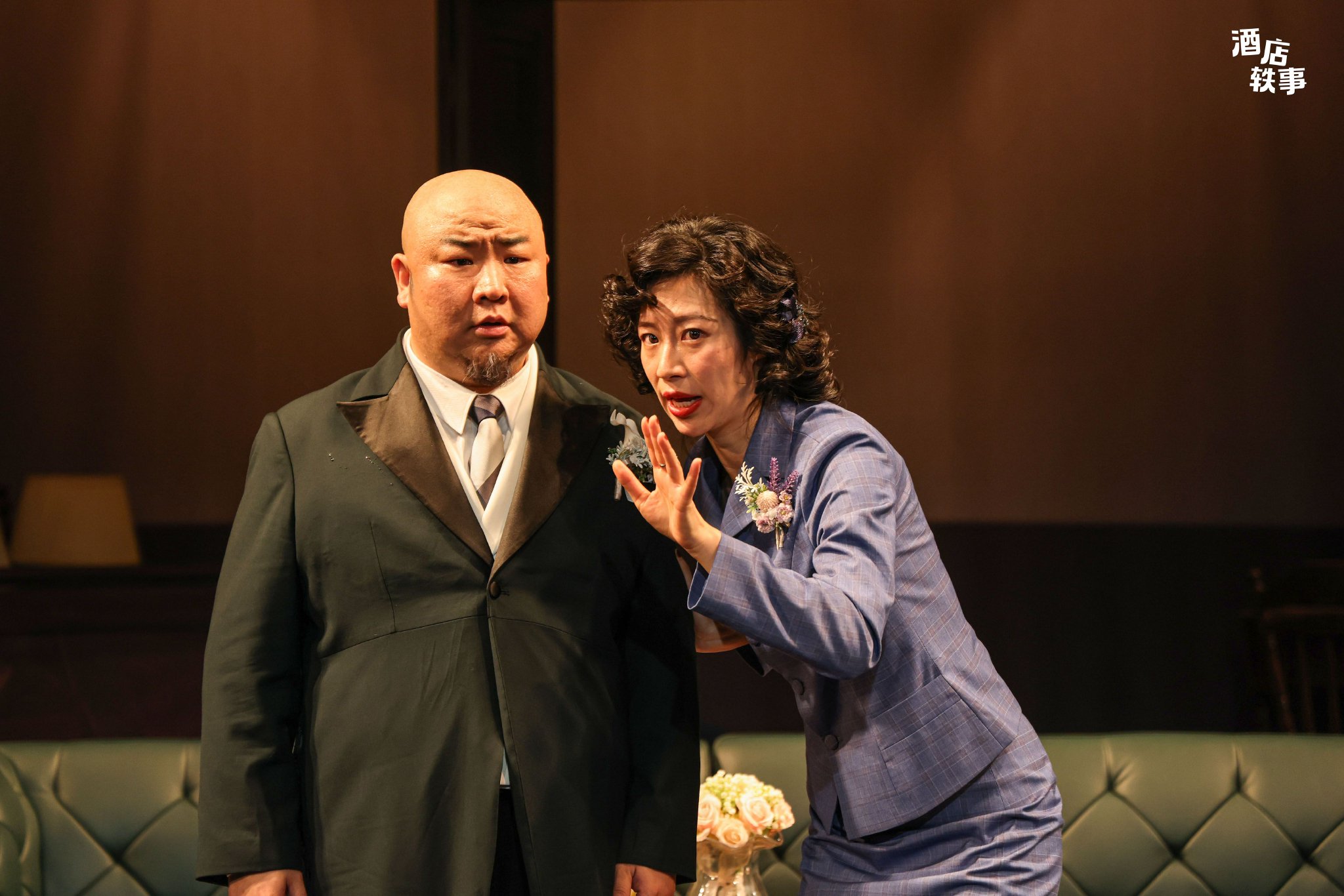 彙報演出劇目《酒店軼事》在北京人藝實驗劇場上演。 李春光 攝