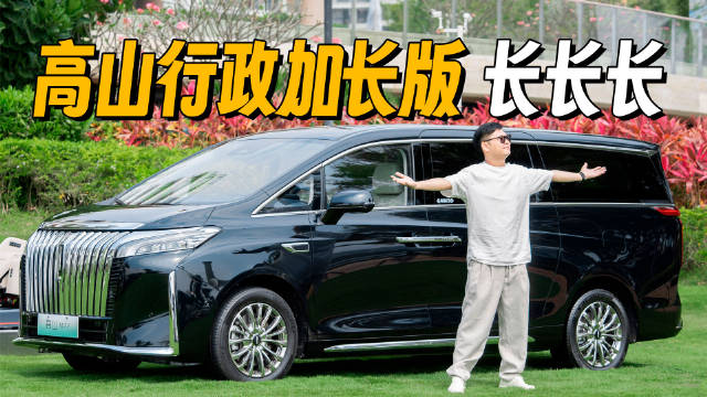 简单体验了魏牌高山行政加长版，5.4米车长…
