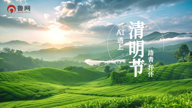 AI遇上清明节丨踏青·抒怀