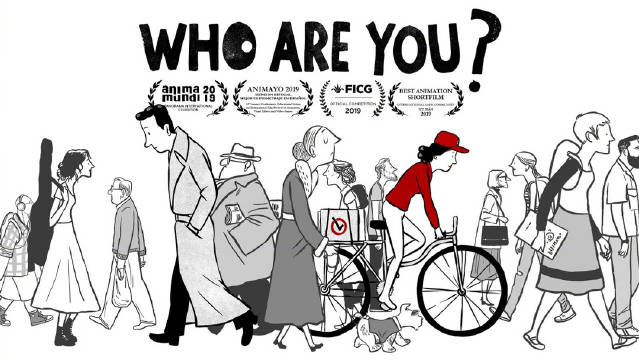 获奖动画短片《你是谁？》 非常治愈且有意思的动画！