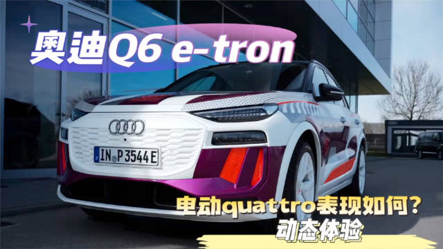 电动的<em>quattro</em>怎么样？看看奥迪PPE首款纯电SUV Q6 e-tron的动态试驾表现