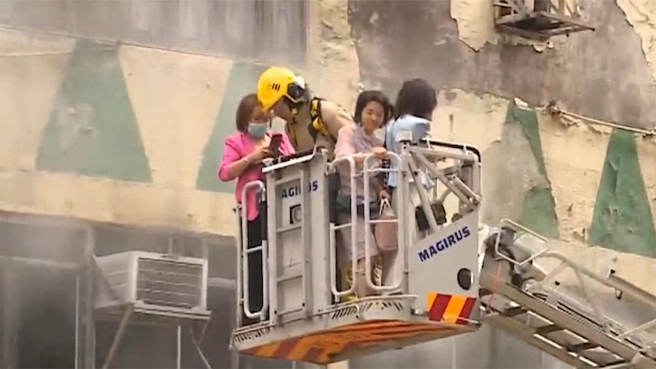 香港一大厦火灾